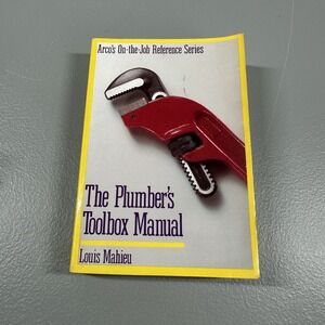 The Plumber's Toolbox Manual by Mahiau, Louis J.;‎ Mahieu, Louis J. VINTAGE 90s